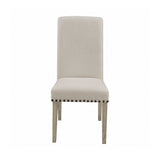 Florence Rustic Smoke and Grey Side Chairs (Set of 2) - Ornate Home