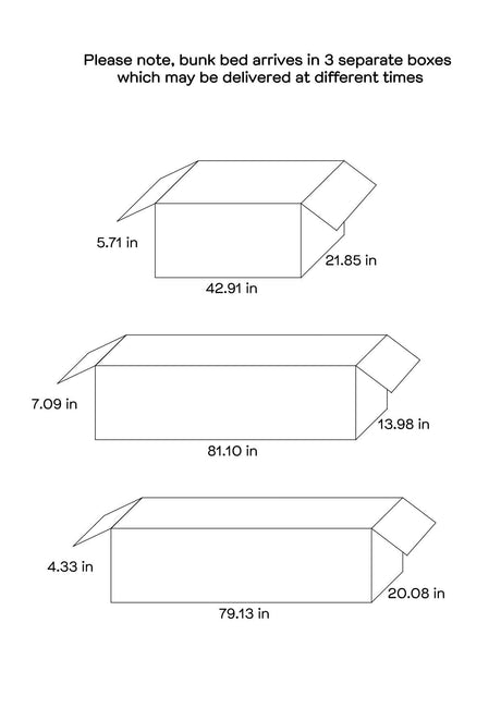 Flynn Weathered Brown Twin / Full Bunk Bed - Ornate Home