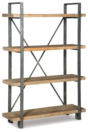 Forestmin Brown/Black Bookcase - Ornate Home