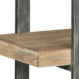 Forestmin Brown/Black Bookcase - Ornate Home