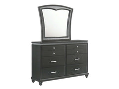 Frampton Gray Mirror - Ornate Home