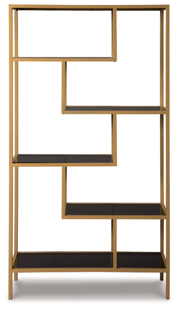 Frankwell Gold Finish Bookcase - Ornate Home