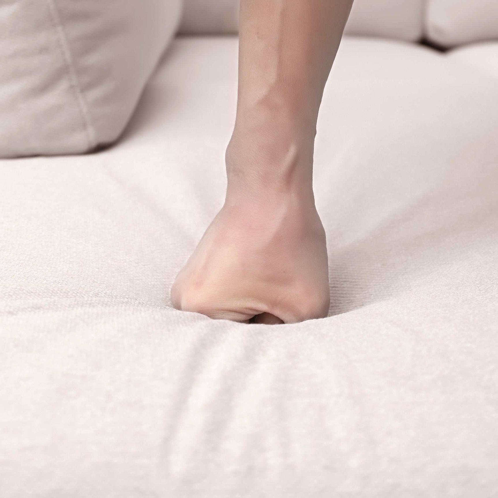 Fremont Modern Sectional Sofa Beige - Ornate Home