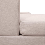 Fremont Modern Sectional Sofa Beige - Ornate Home