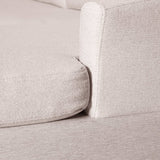 Fremont Modern Sectional Sofa Beige - Ornate Home