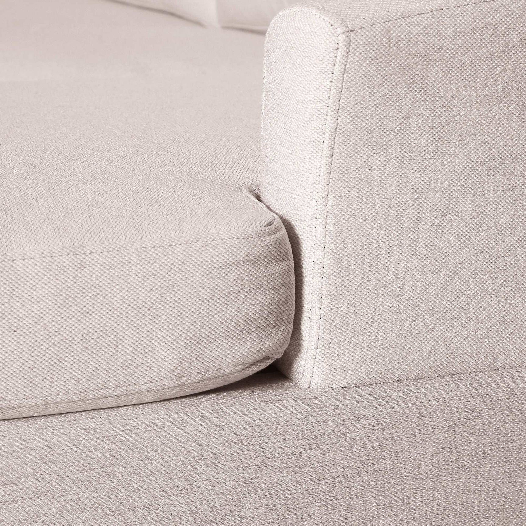 Fremont Modern Sectional Sofa Beige - Ornate Home