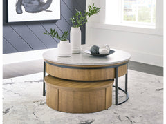Fridley Nesting Lift Top Coffee Table & Storage Trunk (Set of 2) - Ornate Home