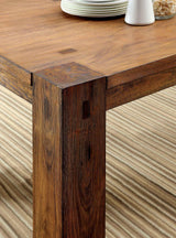 Frontier Dark Oak Dining Table - Ornate Home