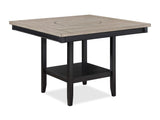 Fulton Charcoal/Light Gray Counter Hight Table - Ornate Home