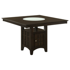 Gabriel Cappuccino / Tan 5 Pc Counter Height Dining Set - Ornate Home