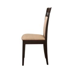 Gabriel Cappuccino & Tan Side Chairs (Set of 2) - Ornate Home