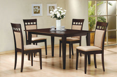 Gabriel Cappuccino & Tan Side Chairs (Set of 2) - Ornate Home