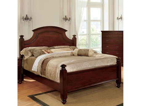 Gabrielle Cherry Eastern King Bed - Ornate Home