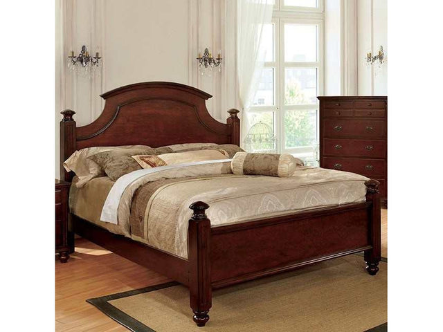 Gabrielle Cherry Eastern King Bed - Ornate Home
