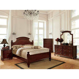 Gabrielle Cherry Eastern King Bed - Ornate Home