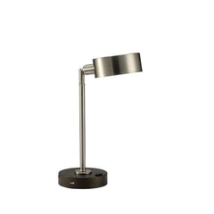 Gail Stain Nickel Table Lamp - Ornate Home