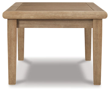 Gerianne Grayish Brown Outdoor Coffee Table - Ornate Home