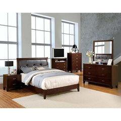 Gerico Brown Cherry Media Chest - Ornate Home