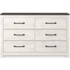 Gerridan White & Gray Dresser and Mirror - Ornate Home
