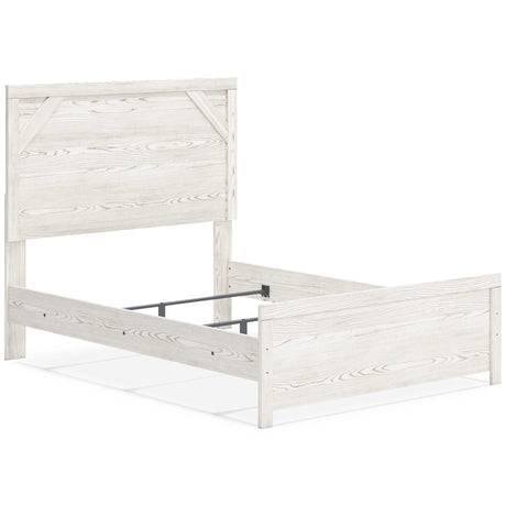 Gerridan White & Gray Full Panel Youth Bed Frame - Ornate Home