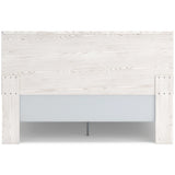 Gerridan White & Gray King Panel Bed - Ornate Home