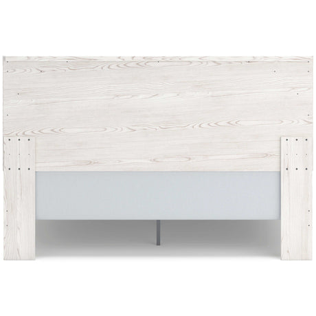 Gerridan White & Gray King Panel Bed - Ornate Home