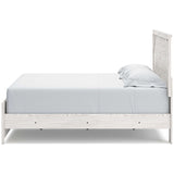 Gerridan White & Gray King Panel Bed - Ornate Home