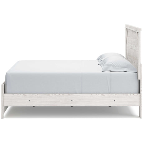 Gerridan White & Gray King Panel Bed - Ornate Home