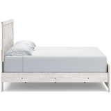 Gerridan White & Gray King Panel Bed - Ornate Home