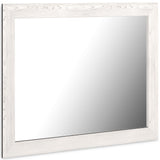 Gerridan White & Gray Mirror - Ornate Home