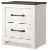 Gerridan White & Gray Nightstand - Ornate Home