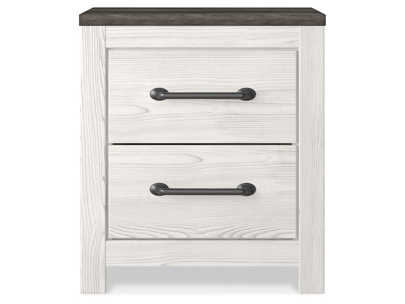 Gerridan White & Gray Nightstand - Ornate Home