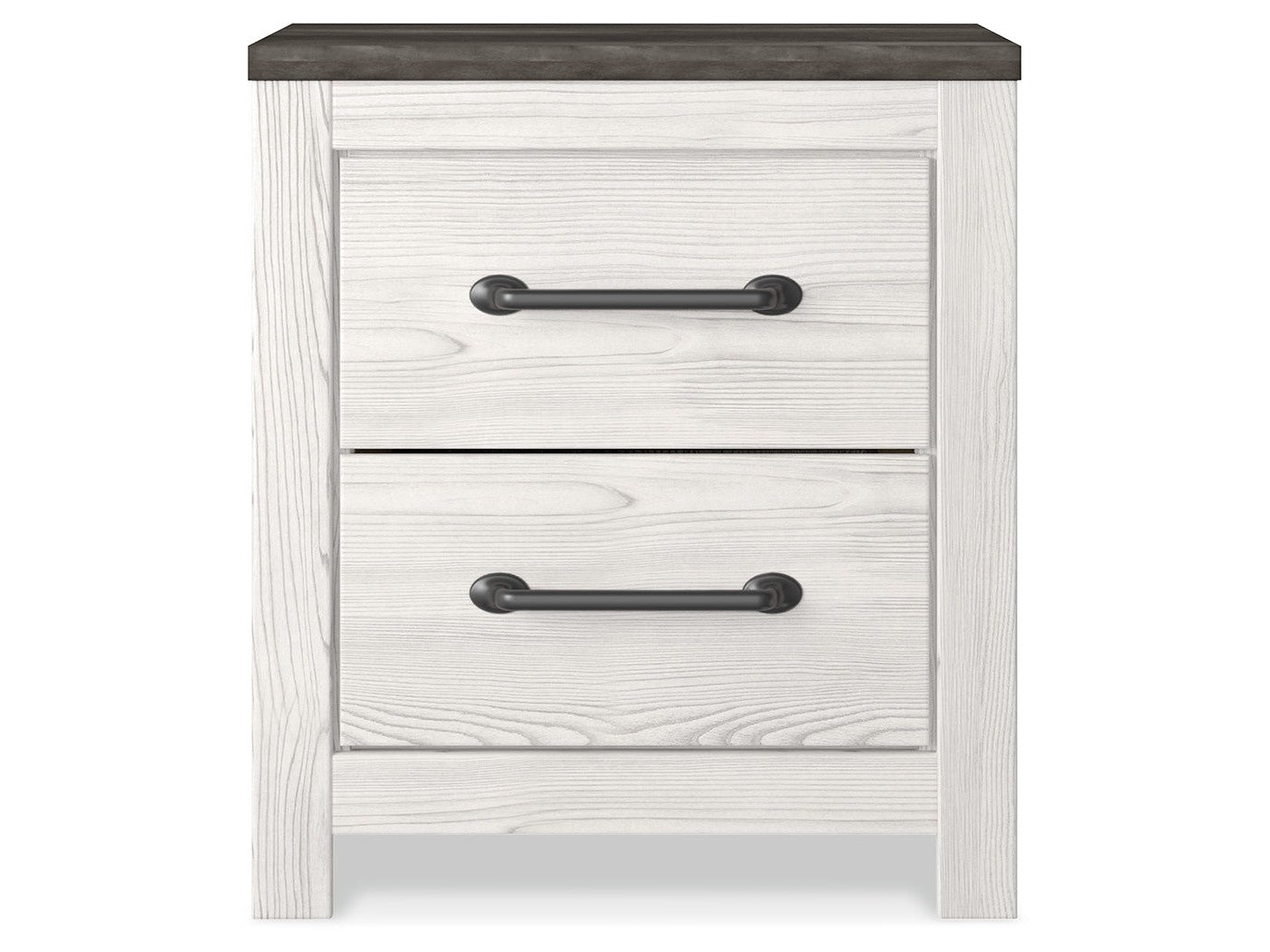 Gerridan White & Gray Nightstand - Ornate Home
