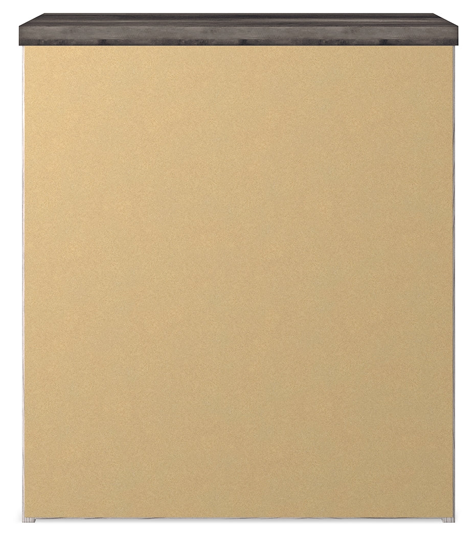 Gerridan White & Gray Nightstand - Ornate Home