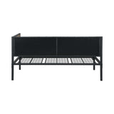 Getler Weathered Chestnut & Black Daybed - Ornate Home