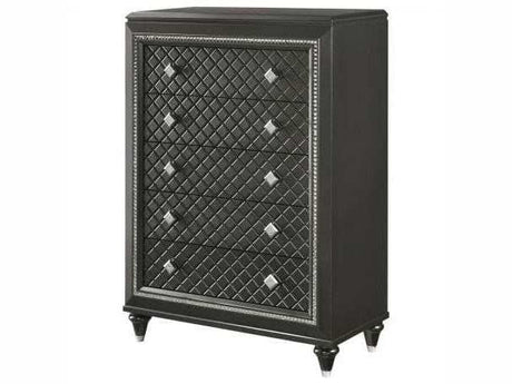 Giovani Dark Gray Chest - Ornate Home
