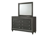 Giovani Dark Gray Mirror - Ornate Home