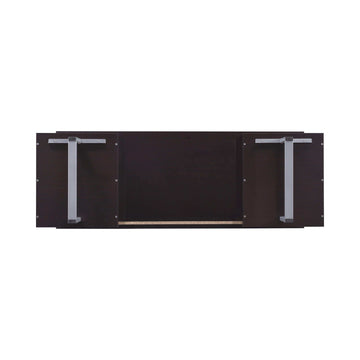 Glavan Cappuccino Rectangular Storage Office Desk - Ornate Home
