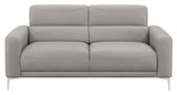 Glenmark Taupe Stationary Sofa - Ornate Home