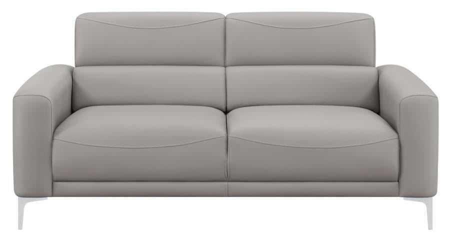 Glenmark Taupe Stationary Sofa - Ornate Home