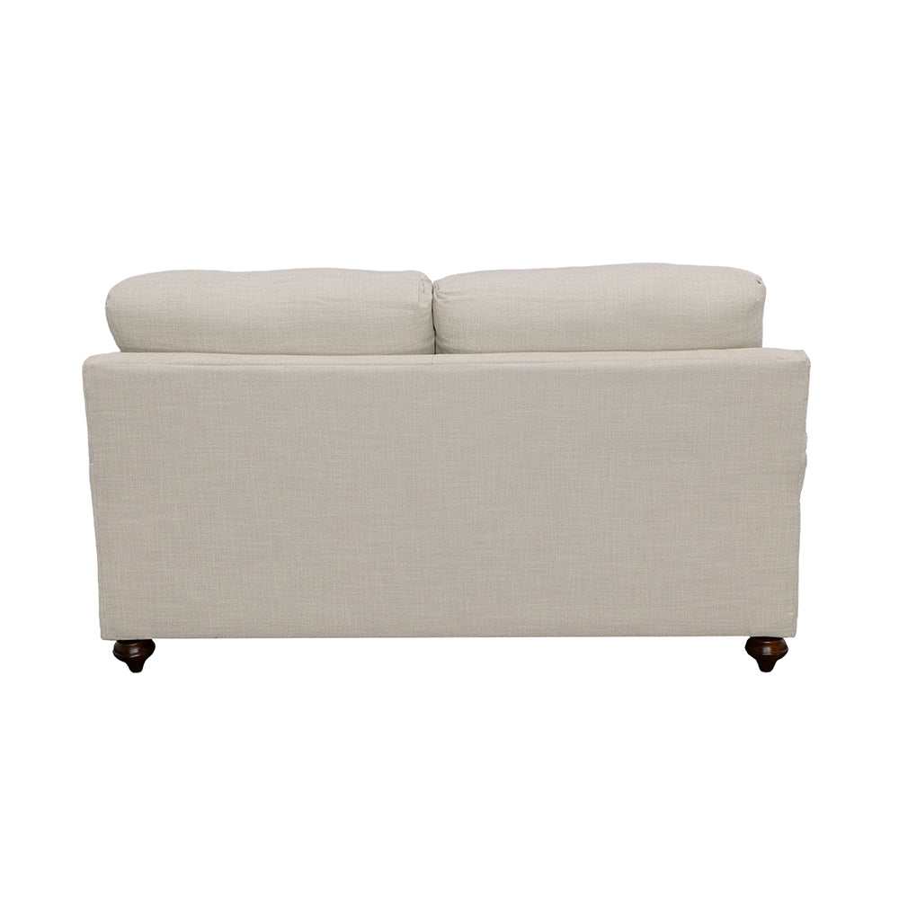 Glenn Light Grey Loveseat - Ornate Home