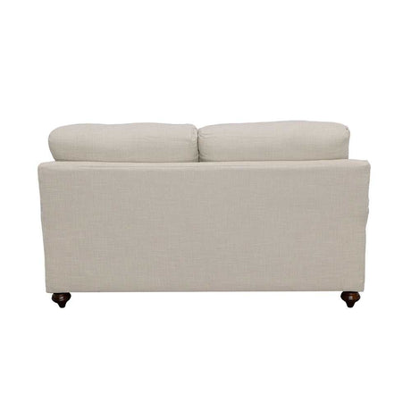 Glenn Light Grey Loveseat - Ornate Home