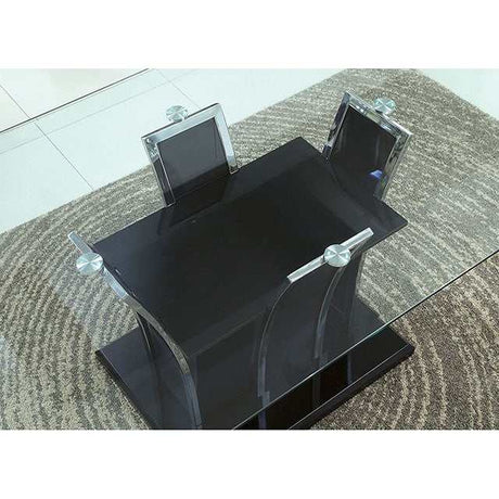 Glenview Black Dining Table - Ornate Home