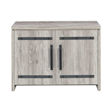 Gracie Grey Driftwood Accent Cabinet - Ornate Home