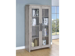 Gracie Grey Driftwood Tall Cabinet - Ornate Home