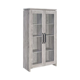 Gracie Grey Driftwood Tall Cabinet - Ornate Home