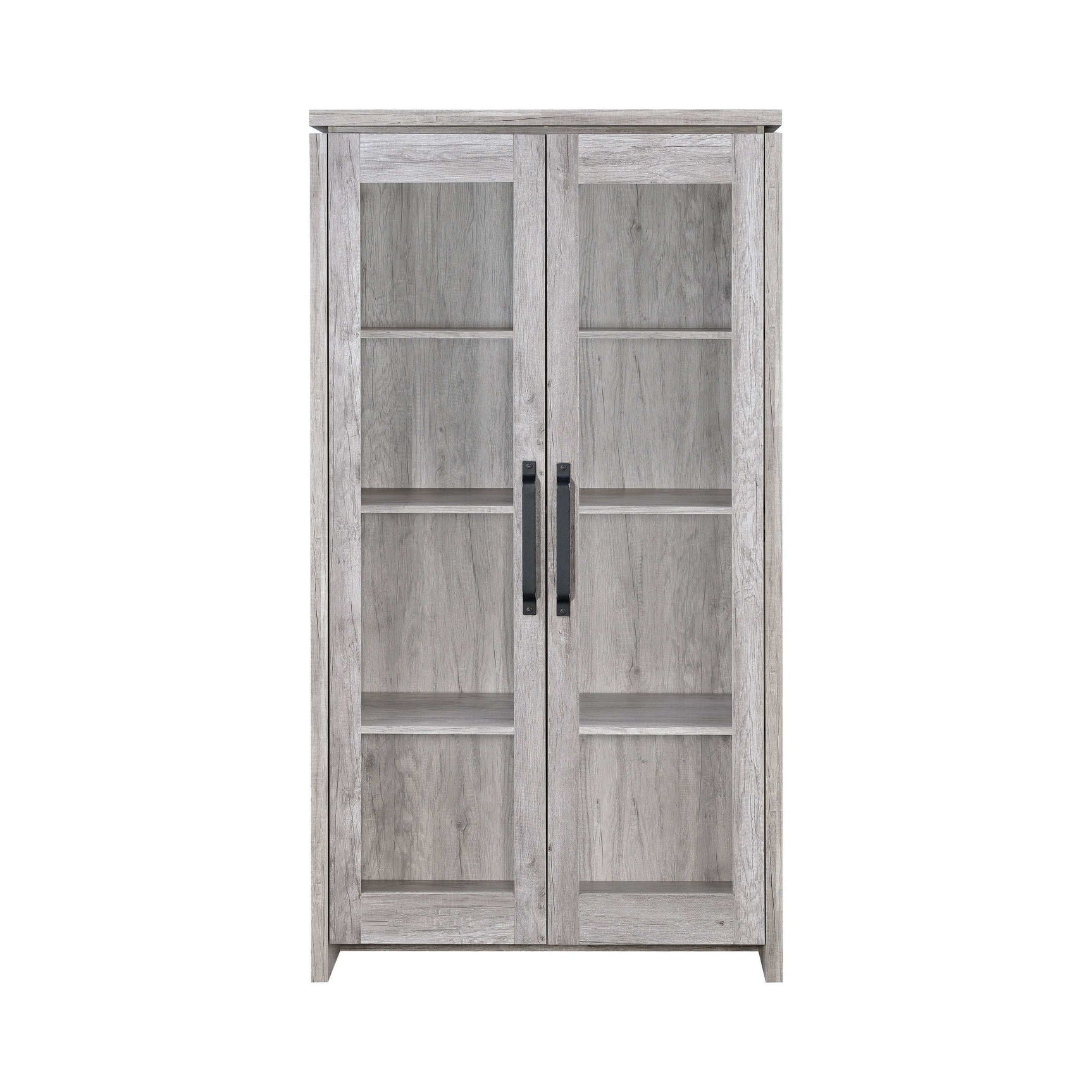 Gracie Grey Driftwood Tall Cabinet - Ornate Home