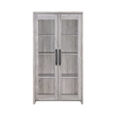 Gracie Grey Driftwood Tall Cabinet - Ornate Home