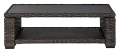 Grasson Lane Outdoor Occasional Table Set / 3pc - Ornate Home