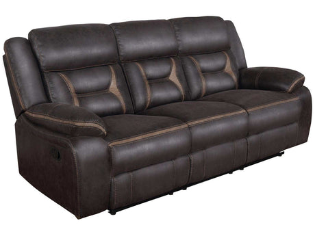 Greer Brown Motion Sofa - Ornate Home